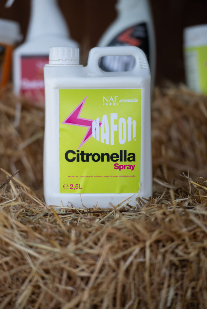 NAF Citronella product in a 2.5 liter canister